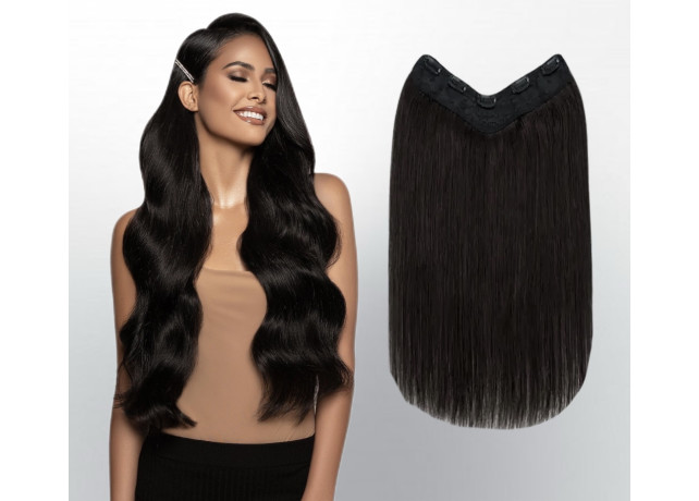 Tresa de par V-SHAPE Saten Inchis #2